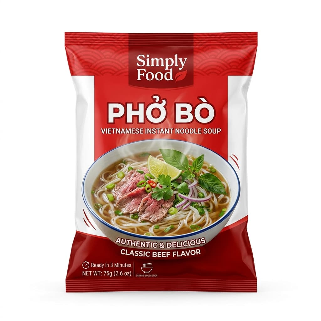 Phở Bò Instant Noodle
